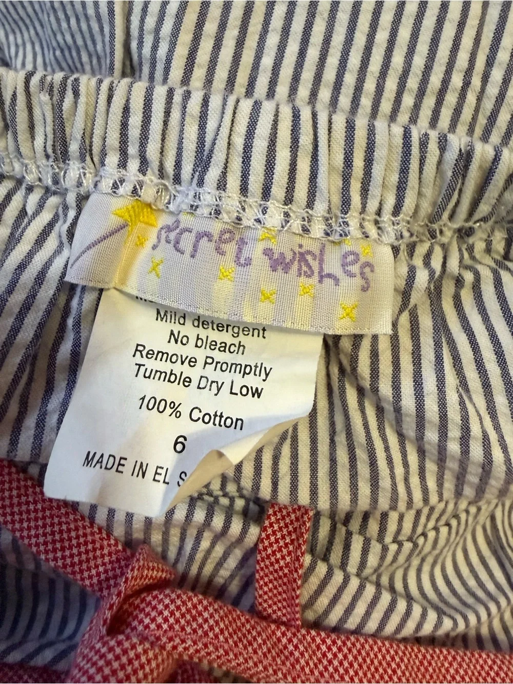 Secret Wishes Smocked Cherry Outfit